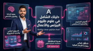 دليلك الشامل في علوم البيزنس والأعمال: كيف تدير، تسوّق، وتحلل أرقام مشروعك مجاناً مع “الحداد ماركتينج”